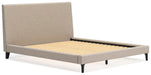 Cielden Upholstered Bed with Roll Slats - Eclectic 79 Furniture Store