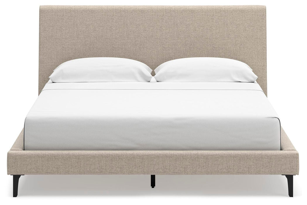 Cielden Upholstered Bed with Roll Slats - Eclectic 79 Furniture Store
