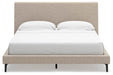 Cielden Upholstered Bed with Roll Slats - Eclectic 79 Furniture Store