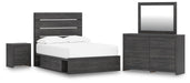 Hollivern Bedroom Set - Eclectic 79 Furniture Store