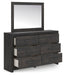 Hollivern Dresser and Mirror - Eclectic 79 Furniture Store