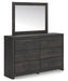 Hollivern Dresser and Mirror - Eclectic 79 Furniture Store