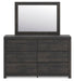 Hollivern Dresser and Mirror - Eclectic 79 Furniture Store