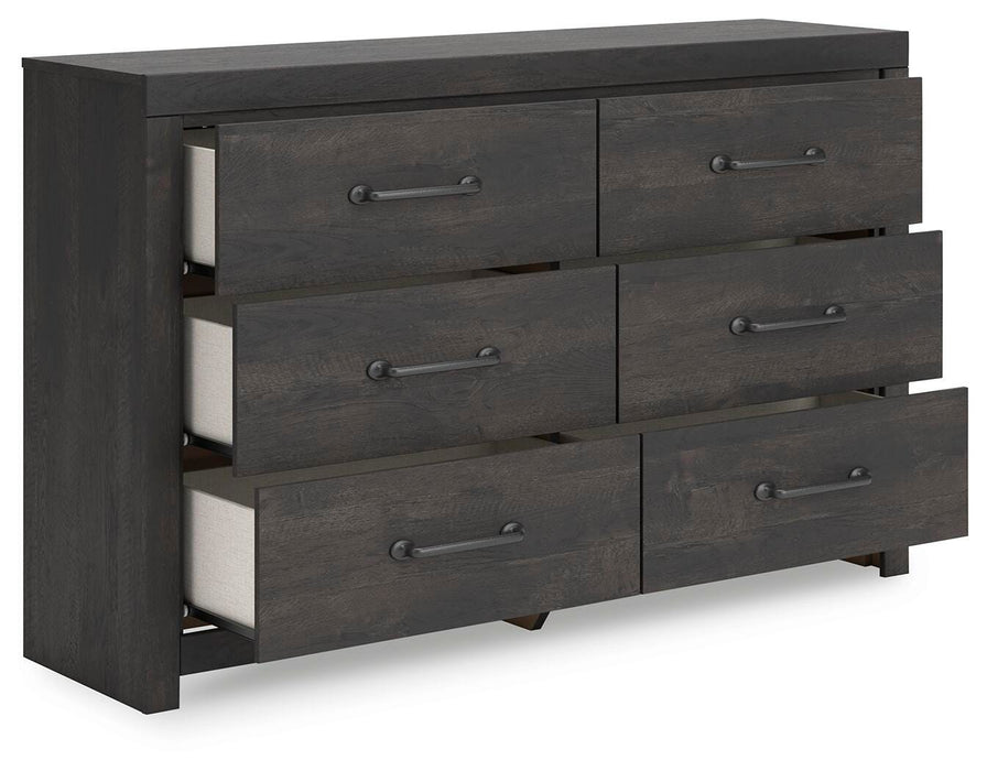 Hollivern Dresser and Mirror - Eclectic 79 Furniture Store