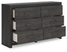 Hollivern Dresser - Eclectic 79 Furniture Store