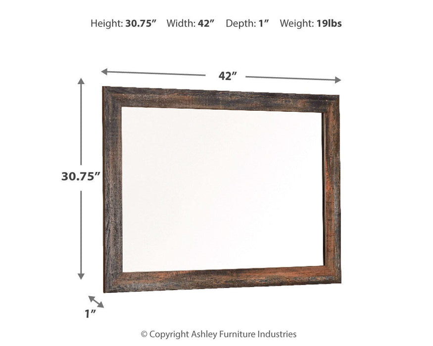 Drystan Bedroom Mirror - Eclectic 79 Furniture Store