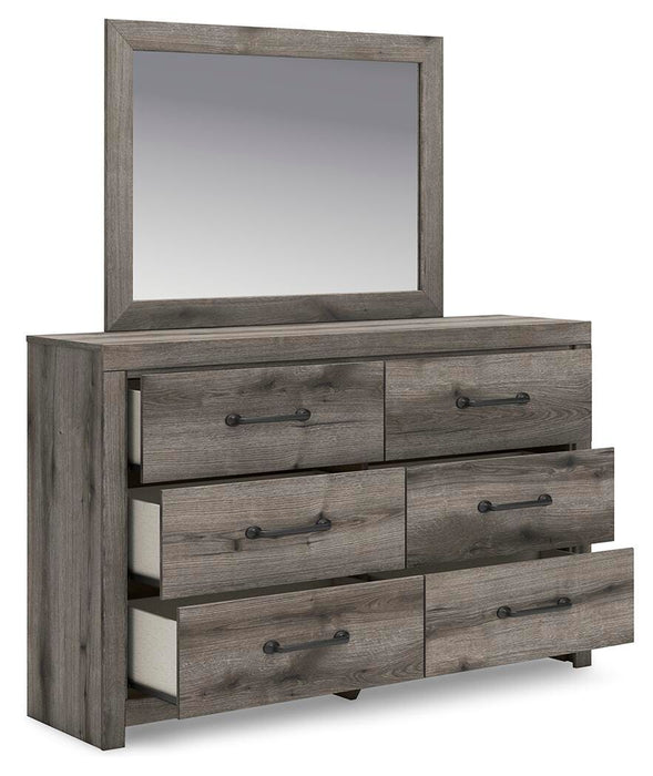 Graystorm Dresser and Mirror - Eclectic 79 Furniture Store