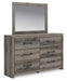Graystorm Dresser and Mirror - Eclectic 79 Furniture Store