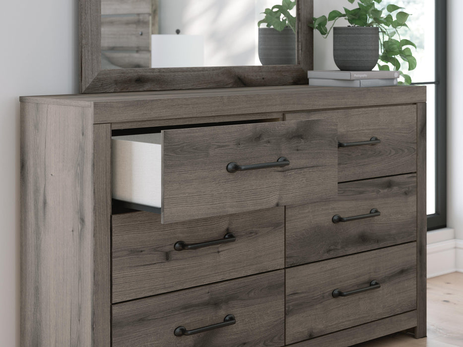 Graystorm Dresser and Mirror - Eclectic 79 Furniture Store