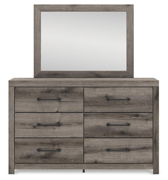 Graystorm Dresser and Mirror - Eclectic 79 Furniture Store