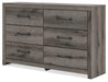 Graystorm Dresser and Mirror - Eclectic 79 Furniture Store