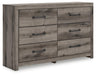 Graystorm Dresser and Mirror - Eclectic 79 Furniture Store