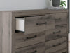 Graystorm Dresser and Mirror - Eclectic 79 Furniture Store