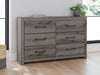 Graystorm Dresser and Mirror - Eclectic 79 Furniture Store