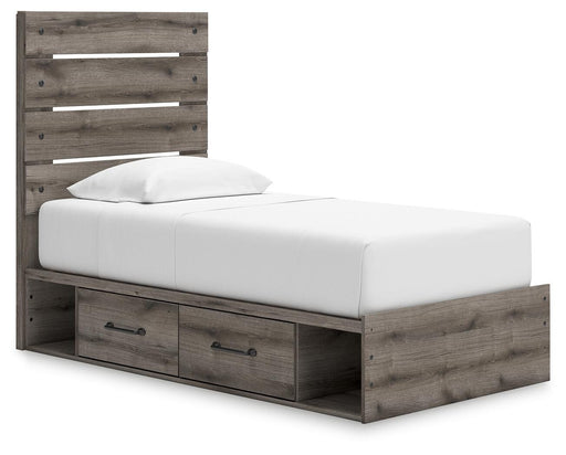 Graystorm Bed with Storage - Eclectic 79 Furniture Store