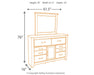 Juararo Dresser and Mirror - Eclectic 79 Furniture Store