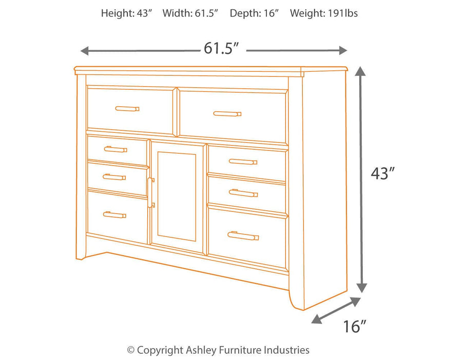 Juararo Dresser - Eclectic 79 Furniture Store