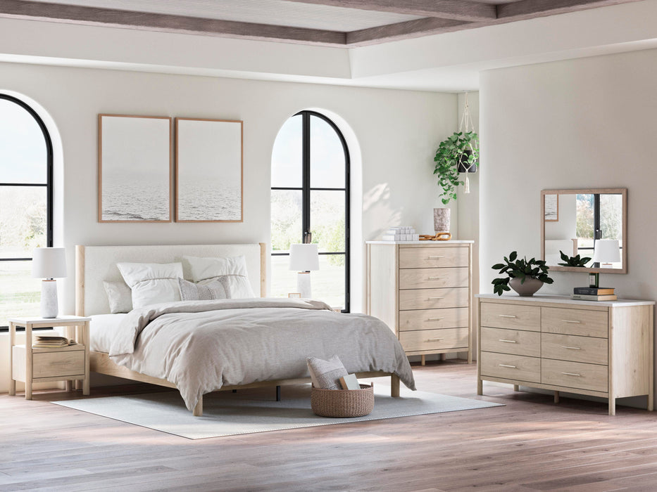 Cadmori Dresser and Mirror - Eclectic 79 Furniture Store