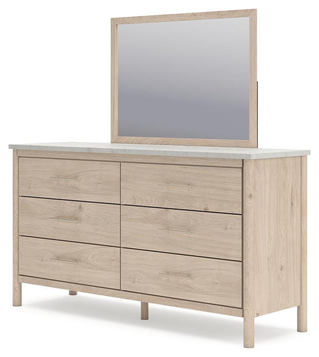 Cadmori Dresser and Mirror - Eclectic 79 Furniture Store