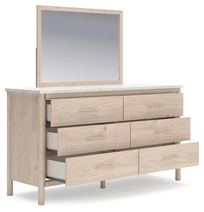 Cadmori Dresser and Mirror - Eclectic 79 Furniture Store