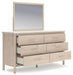 Cadmori Dresser and Mirror - Eclectic 79 Furniture Store