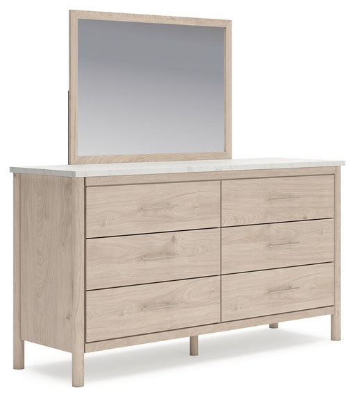 Cadmori Dresser and Mirror - Eclectic 79 Furniture Store