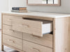 Cadmori Dresser and Mirror - Eclectic 79 Furniture Store