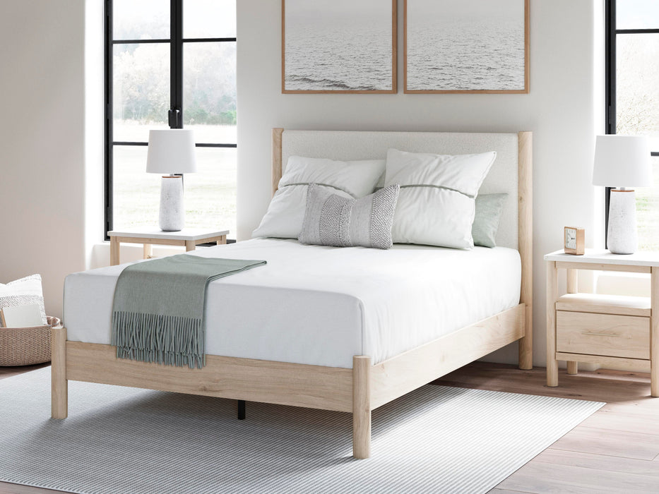 Cadmori Upholstered Bed - Eclectic 79 Furniture Store
