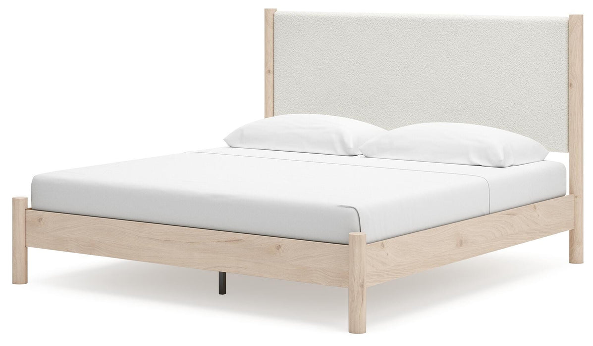 Cadmori Upholstered Bed - Eclectic 79 Furniture Store