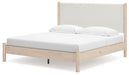 Cadmori Upholstered Bed - Eclectic 79 Furniture Store