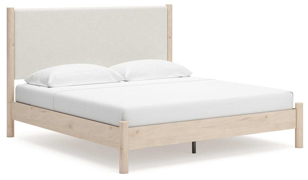 Cadmori Upholstered Bed - Eclectic 79 Furniture Store