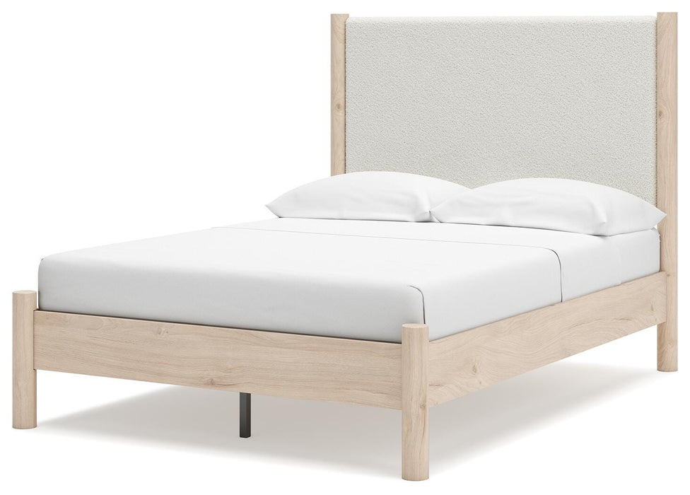 Cadmori Upholstered Bed - Eclectic 79 Furniture Store