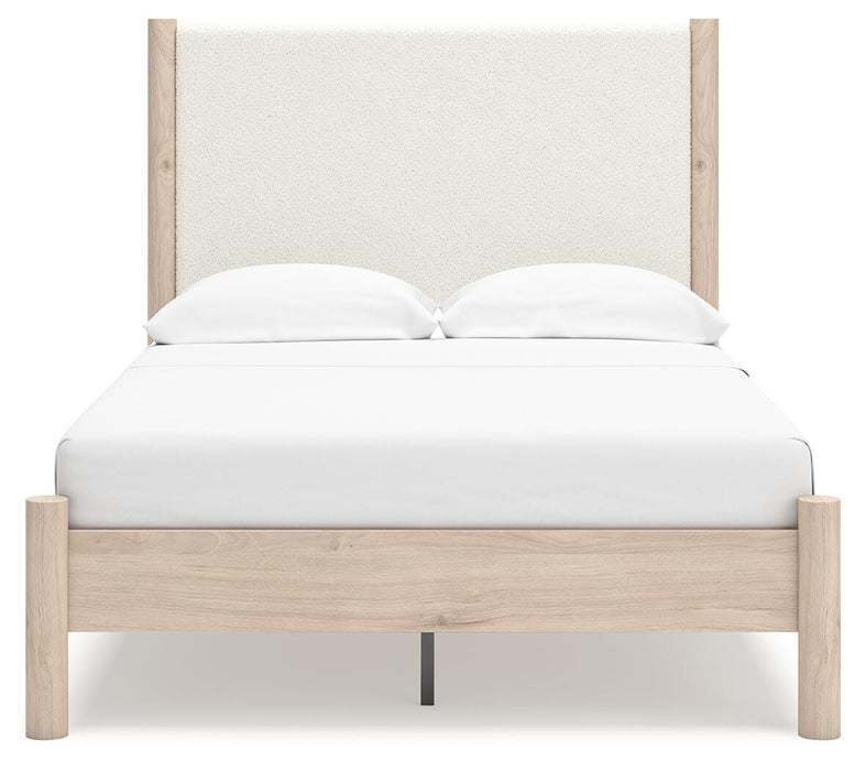 Cadmori Upholstered Bed - Eclectic 79 Furniture Store