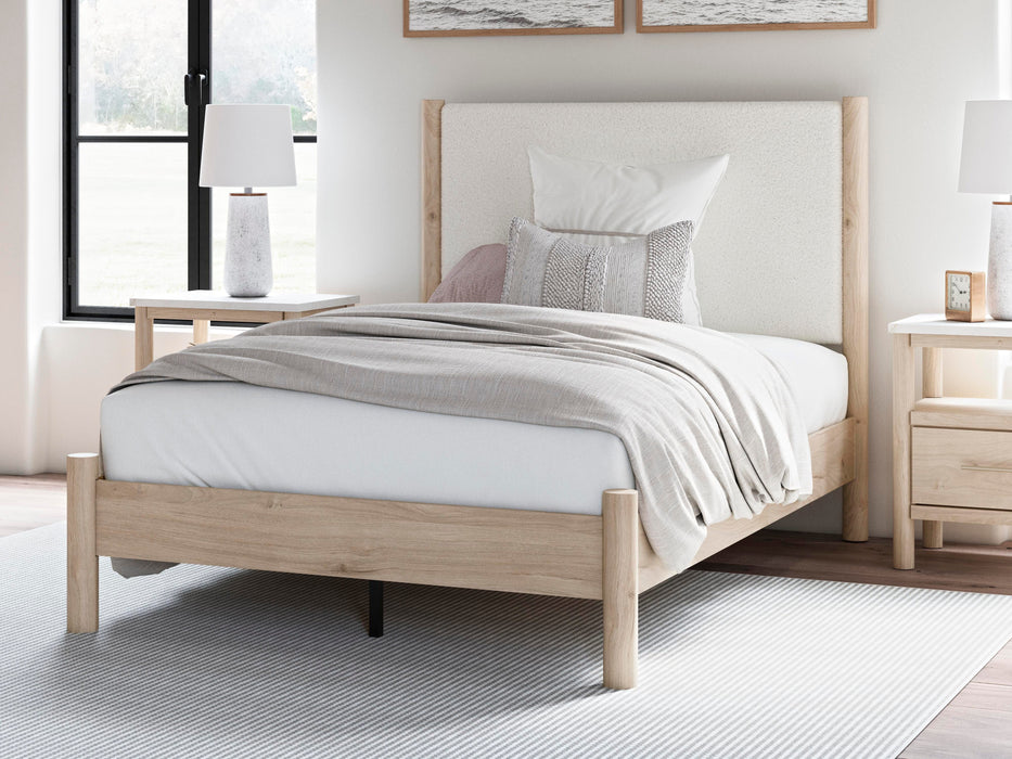 Cadmori Upholstered Bed - Eclectic 79 Furniture Store
