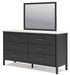 Cadmori Dresser and Mirror - Eclectic 79 Furniture Store