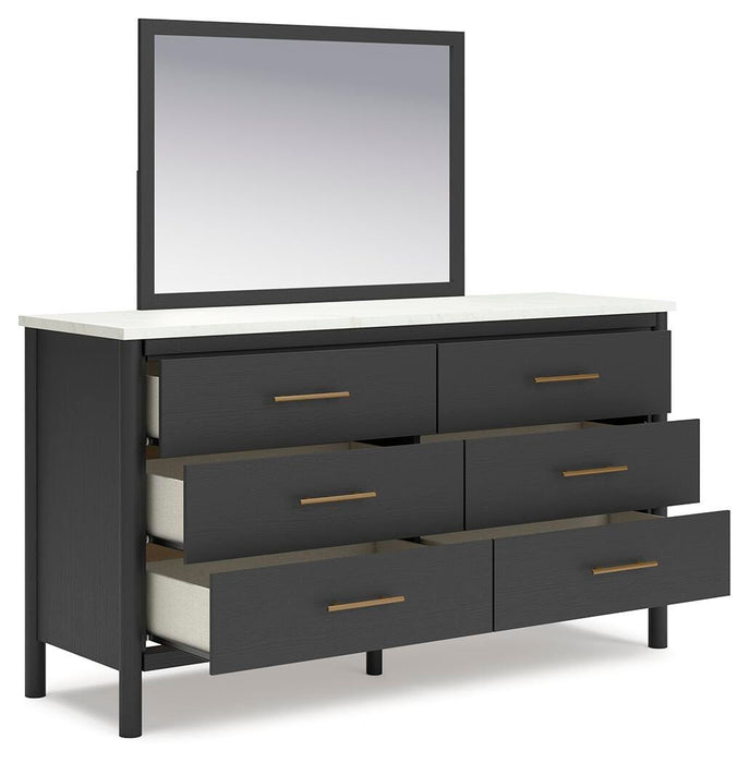Cadmori Dresser and Mirror - Eclectic 79 Furniture Store