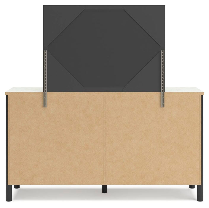 Cadmori Dresser and Mirror - Eclectic 79 Furniture Store