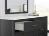 Cadmori Dresser and Mirror - Eclectic 79 Furniture Store