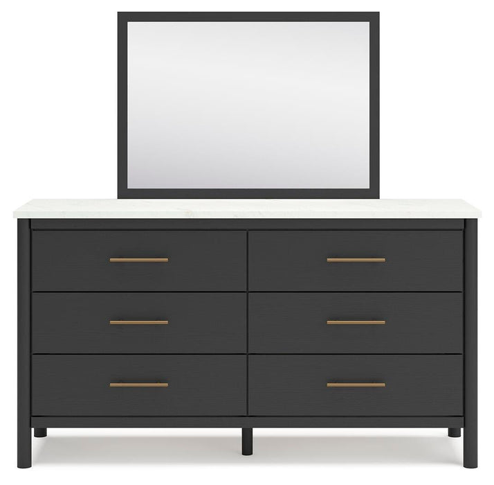 Cadmori Dresser and Mirror - Eclectic 79 Furniture Store