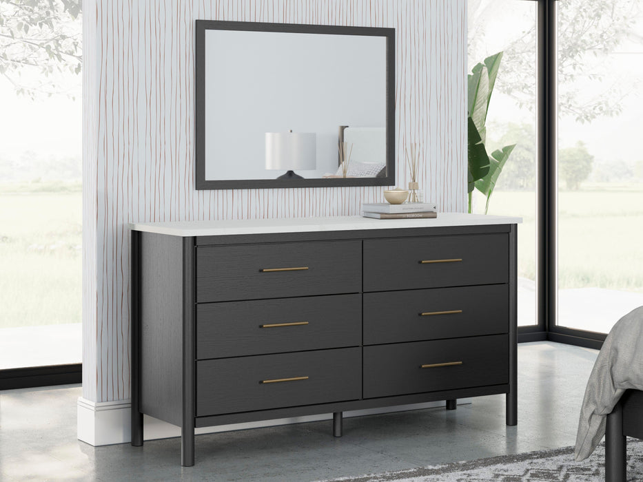 Cadmori Dresser and Mirror - Eclectic 79 Furniture Store