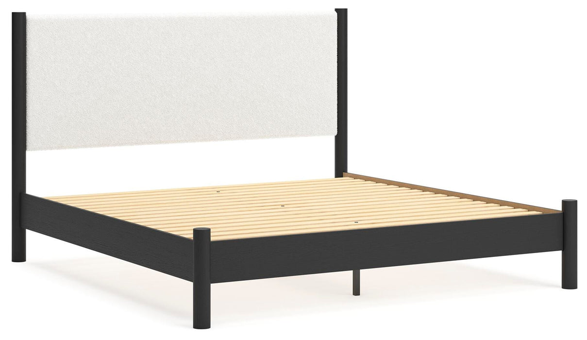 Cadmori Upholstered Bed - Eclectic 79 Furniture Store