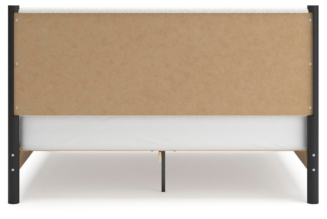 Cadmori Upholstered Bed - Eclectic 79 Furniture Store