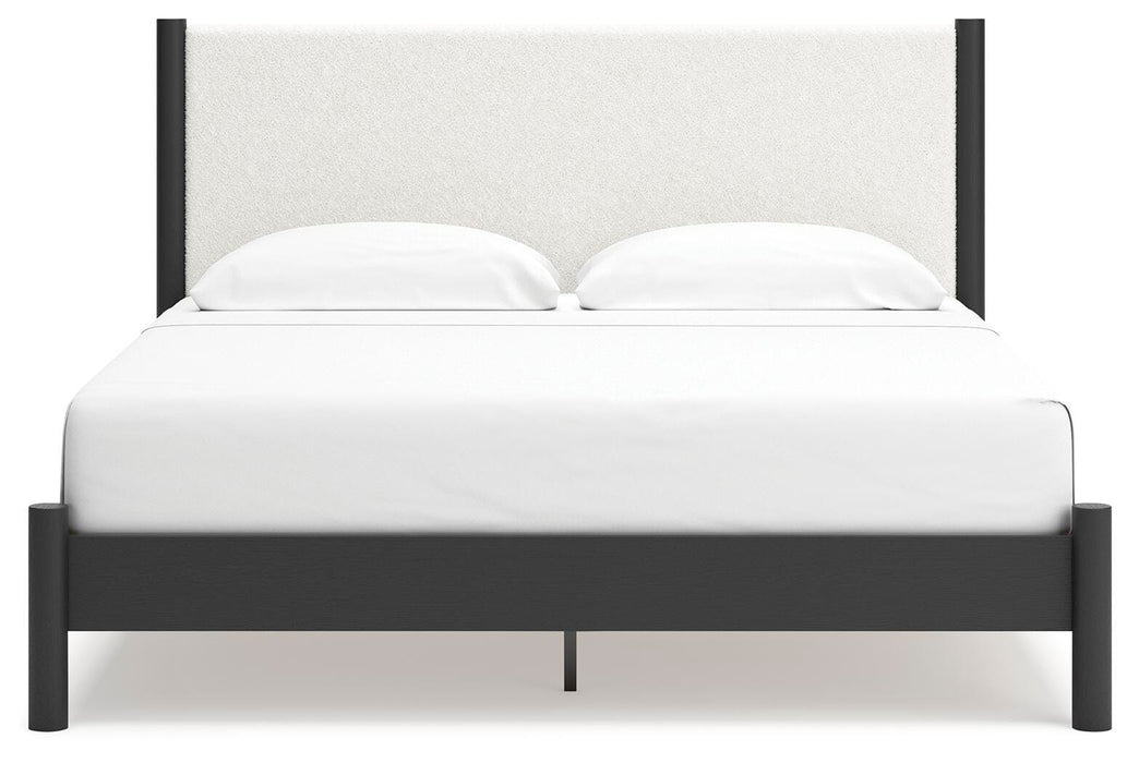 Cadmori Upholstered Bed - Eclectic 79 Furniture Store