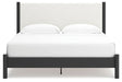 Cadmori Upholstered Bed - Eclectic 79 Furniture Store