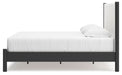 Cadmori Upholstered Bed - Eclectic 79 Furniture Store