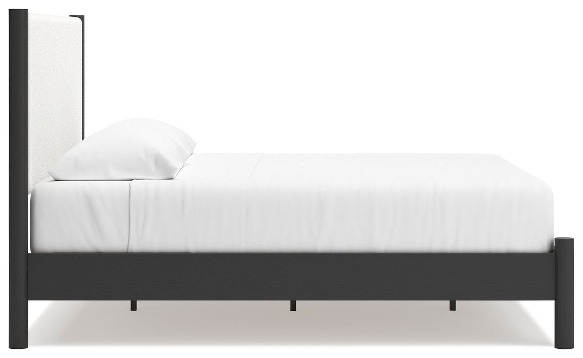 Cadmori Upholstered Bed - Eclectic 79 Furniture Store