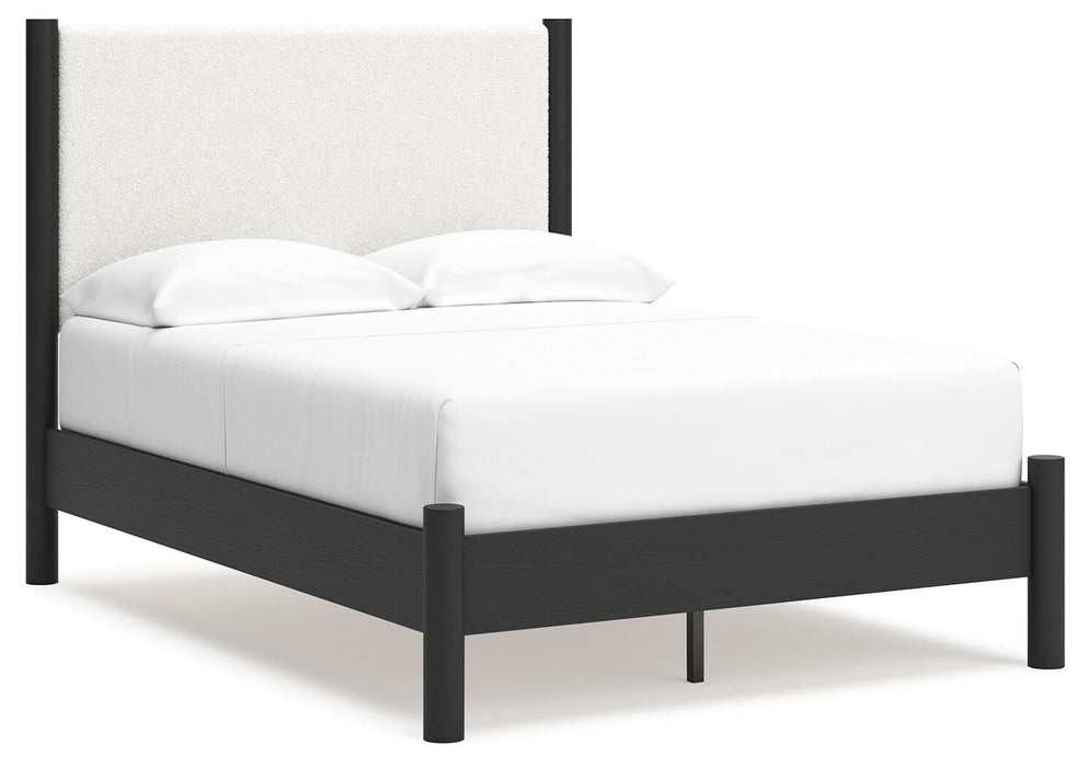 Cadmori Upholstered Bed - Eclectic 79 Furniture Store