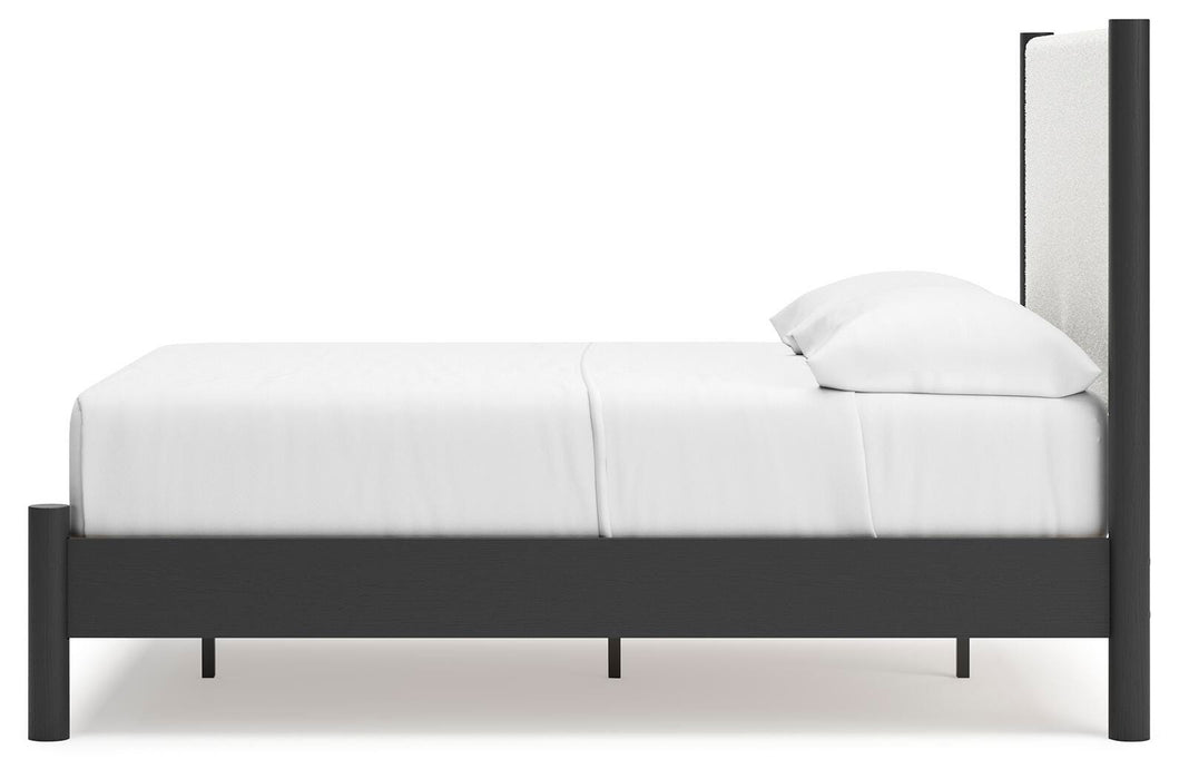 Cadmori Upholstered Bed - Eclectic 79 Furniture Store