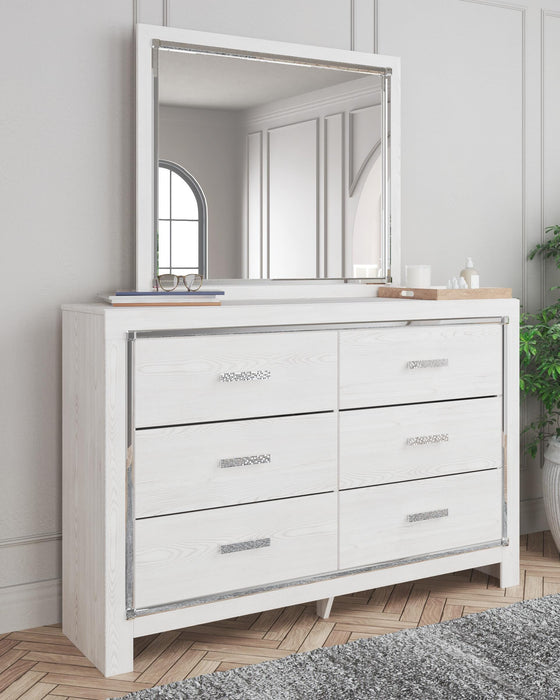 Altyra Dresser and Mirror - Eclectic 79 Furniture Store