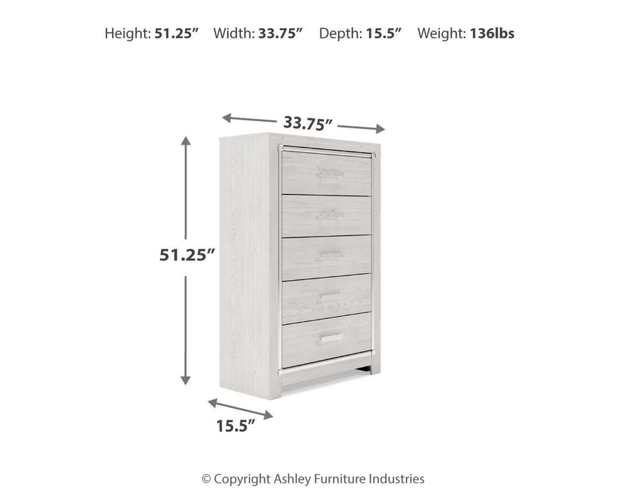 Altyra Chest of Drawers - Eclectic 79 Furniture Store